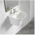 Inter Ceramic Lavoar suspendat Inter Ceramic oval alb lucios 48.5 cm (4746MW)