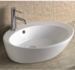 Inter Ceramic Lavoar pe blat Inter Ceramic Art alb lucios 61 cm (851W)