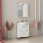 Drop Dulap cu oglinda suspendat Drop Ritmo alb 1 usa 58 cm dreapta (5KRTR60WH)