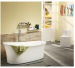 Inter Ceramic Cada freestanding Inter Ceramic acril alb 170x84 cm cu jeturi de aer (LB 1783 NEW)
