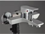 Inter Ceramic Baterie cada-dus Inter Ceramic Hana monocomanda crom lucios-alb mat (6456153W/6ЕЗ А-RI)