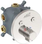 Inter Ceramic Baterie dus incastrata Inter Ceramic Grigo crom lucios cu corp ingropat (595028C)