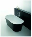 Inter Ceramic Cada freestanding Inter Ceramic acril negru-alb 170x80 cm (LB1708B)