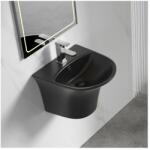Inter Ceramic Lavoar suspendat Inter Ceramic oval negru mat 48.5 cm (4746MB)