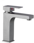 Inter Ceramic Baterie lavoar Inter Ceramic Yasmina monocomanda gri mat - Gun Gray (1008866GG)
