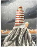 PIECEZZ Дървен пъзел Piecezz, 250 части, в тубус - Морски фар (P1088) - homeshop
