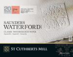 St Cuthberts Mill Saunders Waterford HP+ Скицник 20 41 x 31 cm 300 g White (T45930001011E)