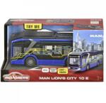 Simba Toys Majorette: MAN Lion's City 10E busz fénnyel és hanggal - Simba Toys (213743008) - jatekshop