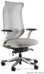 UNIQUE FOCUS ergonomikus irodai szék, szürke, szövetes ülőlappal