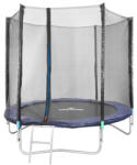 Skipjump Pro GS08 trambulin külső hálóval és létrával - 244cm (TC802490) - medenceorias