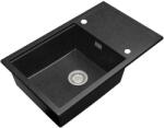 Gamma Advance 8050, 1 rekeszes gránit mosogató 800x500x210 mm, fekete pettyes, GMA-ZLE000147 (GMA-ZLE000147)