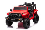 Mamido Elektromos játékautó OFFROAD piros 12V Magas alváz, széles ülés, Felfutó tengelyek, 2, 4 GHz Távirányítós LED lámpák (S-DLS10-RED) - jatekokminiszteriuma