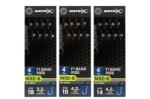 Matrix mxc-6 4 f1 bands mxc-6 size 18 barbless / 0.125mm / 4" (10cm) f1 band - 8pcs (GRR085) - nextfish
