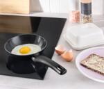 Tchibo Mini serpenyő, 16 cm Fekete Matt fekete nyél