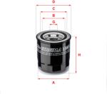 SOFIMA Filtru ulei SOFIMA S 3583 R (S 3583 R) - fixbox