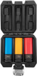 NEO TOOLS Dugókulcskészlet alufelnihez, vékonyfalú 1/2", 3db (17mm, 19mm, 21mm), Cr-Mo (12-350)