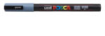 uni Dekormarker, Uni Posca PC-3M, 0, 9-1, 3 mm, kúpos hegy, palaszürke