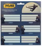Ars Una Füzetcímke ARS UNA 18 darabos Ninjas in the Dark (53834577) - vectraline
