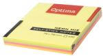 Optima Öntapadós jegyzet OPTIMA 75x75mm neon 100 lap (122941)
