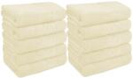 Ralex Pucioasa Pachet 10 prosoape baie 50x90 cm Bumbac 100%, Greek Border 500 grame/mp, Crem Prosop
