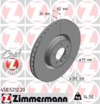 ZIMMERMANN Disc frana ZIMMERMANN 450.5212. 20 (450.5212.20)