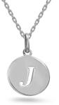 Heratis Forever Arany minimalista medál J betű, 14K fehérarany IZ24453JA