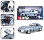 Bburago 1: 18 Jaguar E Coupe ezüstkék (43BB12044BU)