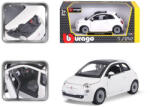 Bburago 1: 24 Fiat 500 (2007) fehér (43BB22106WT)