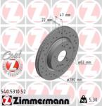 ZIMMERMANN Disc frana ZIMMERMANN 540.5310. 52 (540.5310.52)