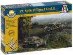 Italeri Set de machete Italeri 1/72 Pz. Kpfw. VI Tiger I Ausf. E Tigris tank, 2 bucăți (7505S)