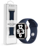 DEVIA Apple Watch lyukacsos sport szíj - Devia Deluxe Series Sport Band - 38/40/41 mm - sötétkék - rexdigital