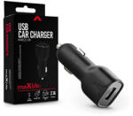 Maxlife USB szivargyújtó töltő adapter - 10W - Maxlife MXCC-01 USB Car Fast Charger - fekete - rexdigital