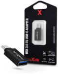 Maxlife USB - USB Type-C OTG adapter - Maxlife USB 3.0 To USB-C Adapter - 2A - fekete - rexdigital