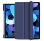  Tok Apple iPad Air 4 / 5 (2020/2022) 10.9 / iPad Air 6 (2024) 11.0 tablet tok (SmartCase) on/off funkcióval, Apple Pencil tartóval -Tech-Protect - sötétkék (ECO csomagolás)