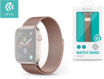DEVIA Apple Watch fém szíj - Devia Elegant Series Milanese Loop - 42/44/45/49 mm - rose gold - rexdigital