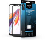 MyScreen Xiaomi Redmi 12C/Redmi 11A edzett üveg képernyővédő fólia - MyScreen Protector Diamond Glass Lite Edge2.5D Full Glue - fekete - rexdigital