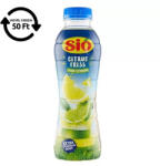 Sió Gyümölcslé SIÓ CitrusFriss Lime Citrom 12% 0, 4L DRS - papir-bolt