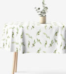 Goldea ovális teflonos terítő - olivák 140 x 180 cm