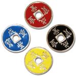  Kínai érme szett (féldolláros méretű, salni nélkül)