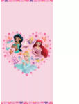  Disney Hercegnők Heartfelt Friendship fürdőlepedő, strand törölköző 70x140cm (CBX244254DP) - oliviashop