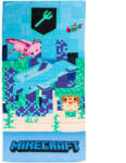  Minecraft Trident fürdőlepedő, strand törölköző 70x140cm (CBX2410254MC) - oliviashop