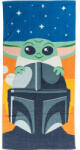  Star Wars Mandalorian fürdőlepedő, strand törölköző 70x140cm (CBX24600454ST) - oliviashop