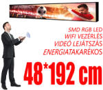Qiangli Led Beltéri fényújság - Színes (48x192 cm) P2