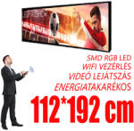 Qiangli Led Beltéri fényújság - Színes (112x192 cm) P2.5