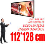 Qiangli Led Kültéri fényújság - Színes (112x128 cm) P8
