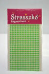  Strassz matrica - öntapadós strasszkő, 4 mm, 486 db/csomag - Zöld