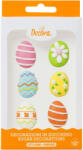 Decora Decor Zahar - Figurine Paste, Oua O 3 cm, 6 modele, 6 buc (500532)