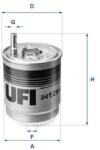 UFI filtru combustibil UFI 24.129. 00 (24.129.00)