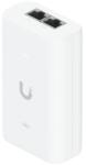 Ubiquiti U-POE+ adapter 30W, powers UniFi PoE+ devices, reduce dependency on PoE switch power, Contains RJ45 data input, AC cable with earth ground, and PoE+ output (U-POE-PLUS-EU) - dig