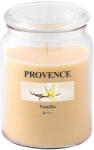 Provence Lumânare în sticlă cu capac, vanilie
